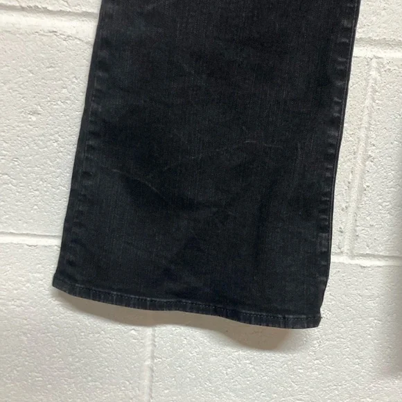 Madewell Curvy Skinny Flare Black Jeans - Picture 2 of 6